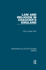 Image for Law and Religion in Chaucer&#39;s England