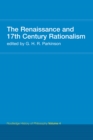 Image for The Renaissance and 17th Century Rationalism : 4