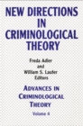 Image for New Directions in Criminological Theory. Volume 4 : Volume 4