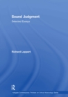 Image for Sound Judgment: Selected Essays