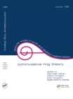 Image for Commutative Ring Theory: Proceedings of the II International Conference