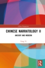 Image for Chinese Narratology. II Ancient and Modern