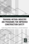 Image for Training-Within-Industry Job Programs for Improved Construction Safety