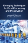Image for Emerging Techniques for Food Processing and Preservation