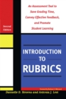 Image for Introduction to Rubrics: An Assessment Tool to Save Grading Time, Convey Effective Feedback, and Promote Student Learning