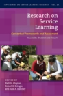 Image for Research on service learning: conceptual frameworks and assessment : communities institutions, and partnerships