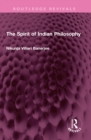 Image for The Spirit of Indian Philosophy