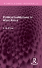 Image for Political Institutions of West Africa