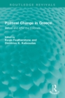 Image for Political change in Greece: before and after the colonels