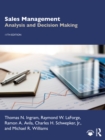 Image for Sales Management: Analysis and Decision Making