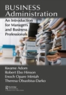 Image for Business Administration: An Introduction for Managers and Business Professionals