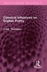 Image for Classical Influences on English Poetry