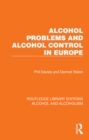 Image for Alcohol Problems and Alcohol Control in Europe