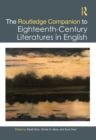 Image for The Routledge Companion to Eighteenth-Century Literatures in English