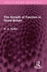Image for The Growth of Fascism in Great Britain