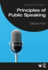 Image for Principles of public speaking