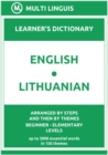 Image for English-Lithuanian Learner&#39;s Dictionary (Arranged by Steps and Then by Themes, Beginner - Elementary Levels)