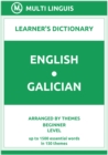 Image for English-Galician Learner&#39;s Dictionary (Arranged by Themes, Beginner Level)
