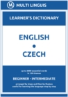 Image for English-Czech (The Step-Theme-Arranged Learner&#39;s Dictionary, Steps 1 - 4)