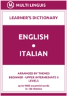 Image for English-Italian Learner&#39;s Dictionary (Arranged by Themes, Beginner - Upper Intermediate II Levels)
