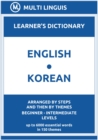 Image for English-Korean Learner&#39;s Dictionary (Arranged by Steps and Then by Themes, Beginner - Intermediate Levels)