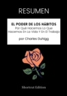 Image for RESUMEN: El Poder De Los Habitos: Por Que Hacemos Lo Que Hacemos En La Vida Y En El Trabajo Por Charles Duhigg