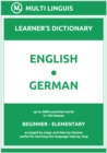 Image for English-German (The Step-Theme-Arranged Learner&#39;s Dictionary, Steps 1 - 2)