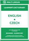 Image for English-Czech (The Step-Theme-Arranged Learner&#39;s Dictionary, Steps 1 - 2)