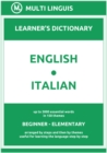 Image for English-Italian (The Step-Theme-Arranged Learner&#39;s Dictionary, Steps 1 - 2)
