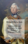 Image for Philipp Wilhelm Sack: Funfzig Jahre Aus Der Geschichte Eines Deutschen Burgergeschlechts