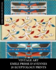 Image for Vintage Art : Emile Prisse 20 Egyptology Prints: Ephemera for Framing, Collage, Decoupage and Home Decor