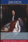 Image for An Apologie for the Royal Party (1659), and A Panegyric to Charles the Second (1661) (Esprios Classics)