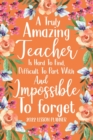 Image for A Truly Amazing Teacher is Hard to Find 2022 Planner : Elementary Teacher Gifts, Elementary Lesson Planner, Teacher Planner 2022