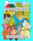 Image for Farm Animals Coloring Book : For Kids Ages 3-8, Delightful Designs for Boys and Girls with farm animals