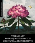 Image for Vintage Art : Robert John Thornton 20 Botanical Flower Prints