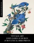 Image for Vintage Art : John James Audubon: 20 Botanical Bird Prints