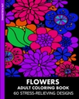 Image for Flowers Adult Coloring Book