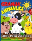 Image for Animales De Granja Libro De Colorear Para Ninos