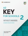 Image for A2 Key for Schools 2 Student&#39;s Book without Answers