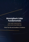 Image for Atmospheric lidar fundamentals: laser light scattering from atoms and linear molecules