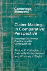 Image for Claim-Making in Comparative Perspective