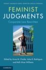 Image for Feminist judgments  : corporate law rewritten