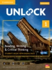 Image for Unlock Level 1 Reading, Writing and Critical Thinking Student&#39;s Book with Digital Pack