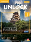 Image for Unlock Level 1 Listening, Speaking and Critical Thinking Student&#39;s Book with Digital Pack