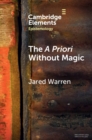 Image for The a priori without magic