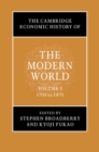 Image for The Cambridge Economic History of the Modern World. Volume 1 1700 to 1870
