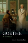 Image for Goethe in Context