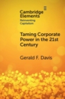 Image for Taming Corporate Power in the 21st Century