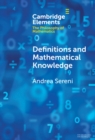 Image for Definitions and Mathematical Knowledge