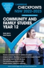 Image for Cambridge Checkpoints NSW Community and Family Studies Year 12 2022-2023